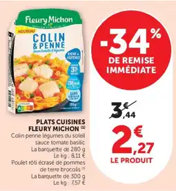 Super U Fleury Michon Colin & Penne offre