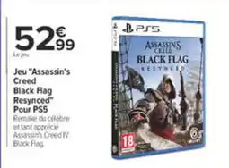 Carrefour Assassin's Creed Black Flag Resynced offre