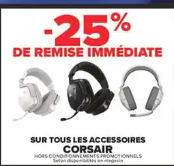 Carrefour Corsair accessoires offre