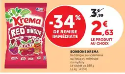Super U Krema Red'dingue offre