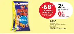Super U Vico Monster Munch offre