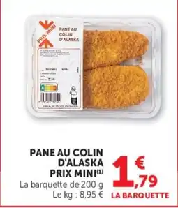 Super U PANÉ AU COLIN D'ALASKA offre