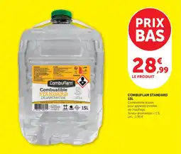 Super U Combustible STANDARD Combustible offre