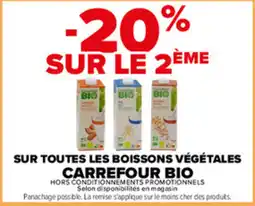 Carrefour Market Carrefour Bio Boissons végétales offre