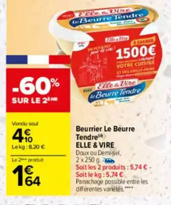 Carrefour Beurrier Le Beurre offre