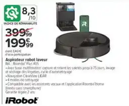 Carrefour iRobot Aspirateur robot laveur offre