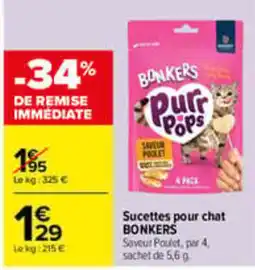 Carrefour BONKERS Pur Pops offre