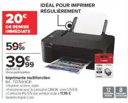 Carrefour Canon Imprimante multifonction offre