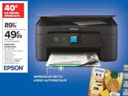 Carrefour EPSON Imprimante multifonction offre
