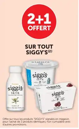 Hyper U siggi's SKYR offre