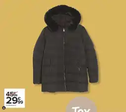 Carrefour Tex La doudoune offre