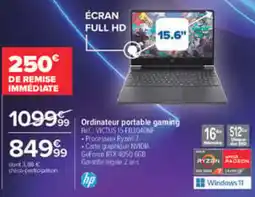Carrefour HP Ordinateur portable gaming offre