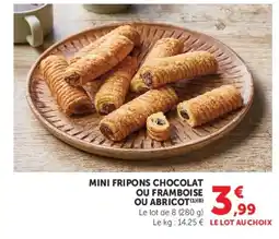 Hyper U MINI FRIPONS CHOCOLAT offre