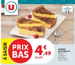 Hyper U U Flan offre