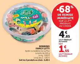 U Express Lutti Bonbons Family offre
