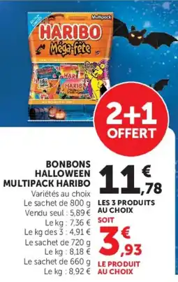 U Express HARIBO Bonbons Halloween offre