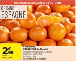 Carrefour Clémentine offre
