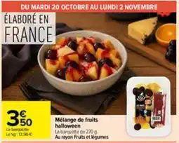 Carrefour Mélange de fruits halloween offre