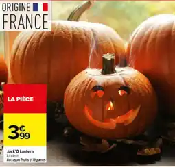 Carrefour Jack'O Lantern offre