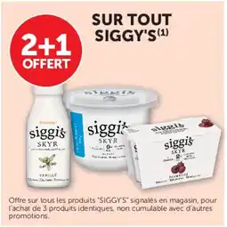 U Express siggi's SKYR offre