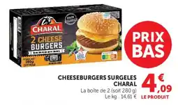 U Express CHARAL CHEESEBURGERS offre