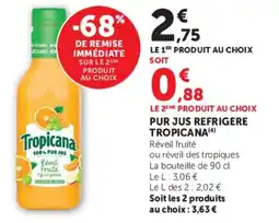U Express Tropicana Pur jus offre