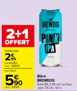 Carrefour BREWDOG Punk IPA offre