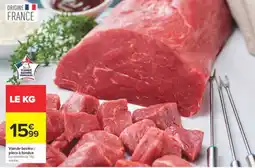 Carrefour Viande bovine : pièce à fondue offre
