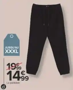 Carrefour Le pantalon offre