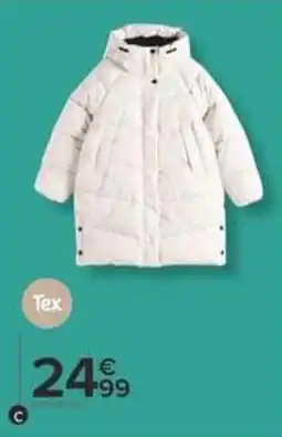 Carrefour Tex Manteau offre