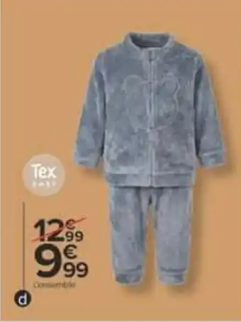 Tex BABY L'ensemble