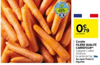Carrefour Carotte offre