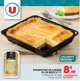 Hyper U U Parmentier offre