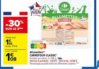 Carrefour Allumettes offre