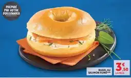 Hyper U BAGEL AU SAUMON FUMÉ offre