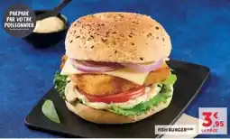 Hyper U FISH BURGER offre