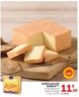 Hyper U Lesire Maroilles offre