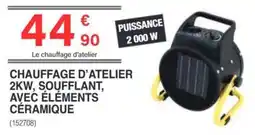 Chretien Matériaux CHAUFFAGE D'ATELIER offre