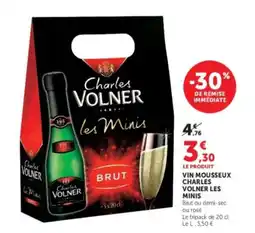 Hyper U Charles VOLNER les Minis offre