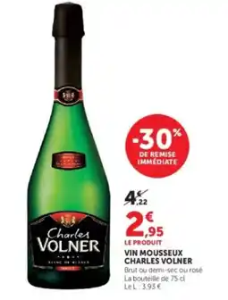 Hyper U Charles VOLNER offre