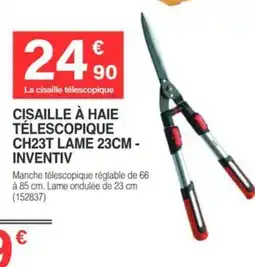 Chretien Matériaux INVENTIV Cisaille à haie télescopique offre