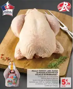 Hyper U Label Rouge Poulet Fermier offre