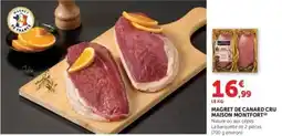Hyper U MAISON MONTFORT MAGRET DE CANARD CRU offre