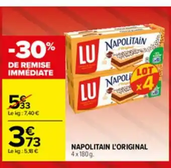 Carrefour Napolitain L'Original offre