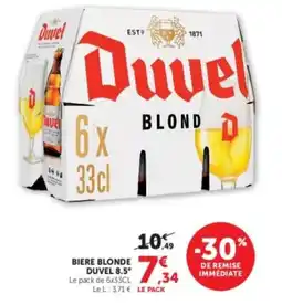 Hyper U Duvel BLOND offre