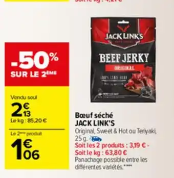 Carrefour Bœuf Séché offre