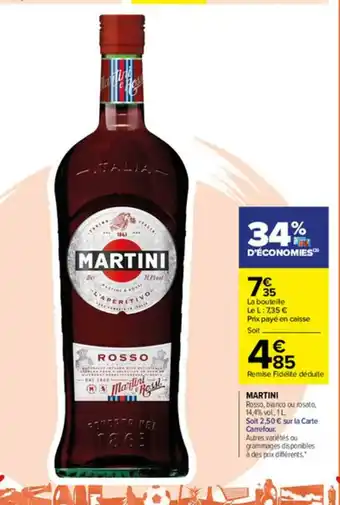 Carrefour Martini offre