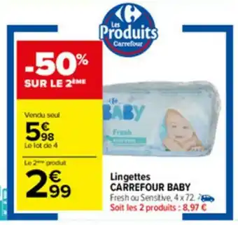 Carrefour Lingettes offre
