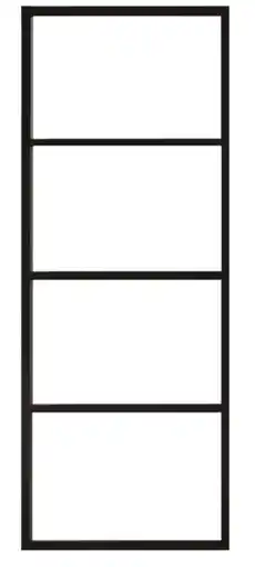 Brico Dépôt Porte coulissante loft noir 83 offre