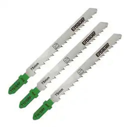 Brico Dépôt Erbauer lot de 3 lames de scie sauteuse offre